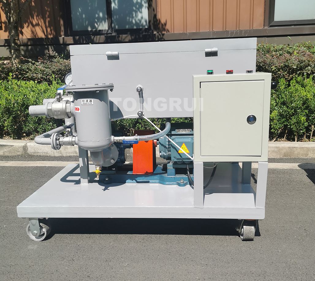 Cutting industrial oil purification plant