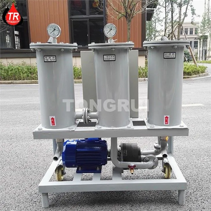 portable oil treatment unit